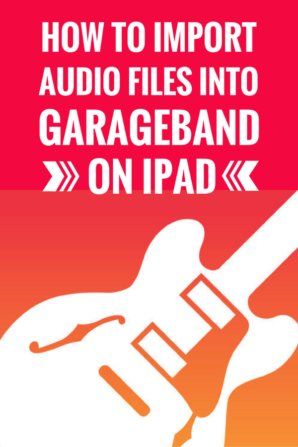 Import Audio Files Into Garageband Mac